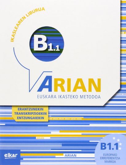 Arian ikaslearen liburua B 1.1