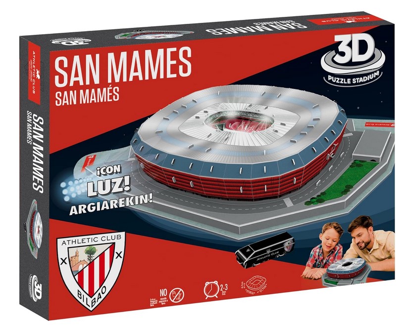 Compra el puzzle 3D de San Mamés
